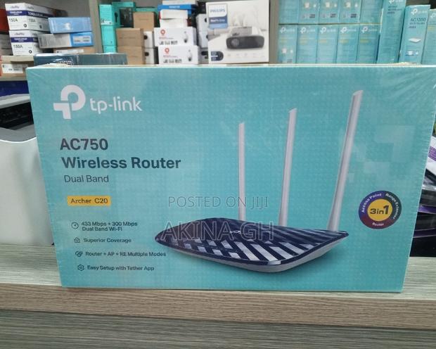 Tp-Link Ac750 Wireless Dual Band Router Archer C20 · Photo 1