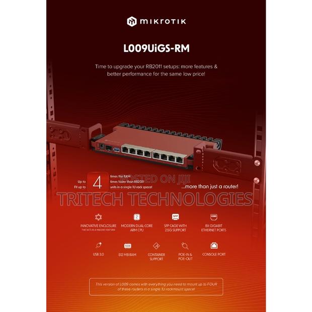 Mikrotik Ethernet Router L009uigs-Rm · Photo 3