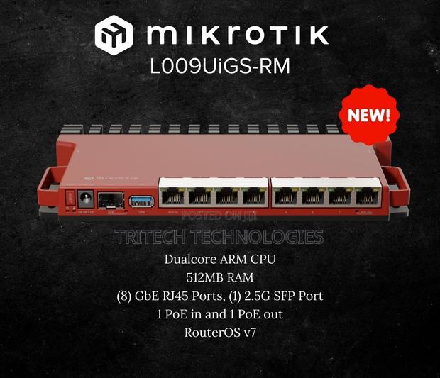 Mikrotik Ethernet Router L009uigs-Rm · Photo 1