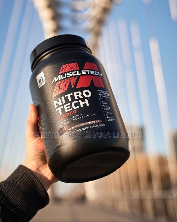 Muscletech Nitro-Tech Ripped Whey Protein-Build Muscles 2lbs · Photo 1