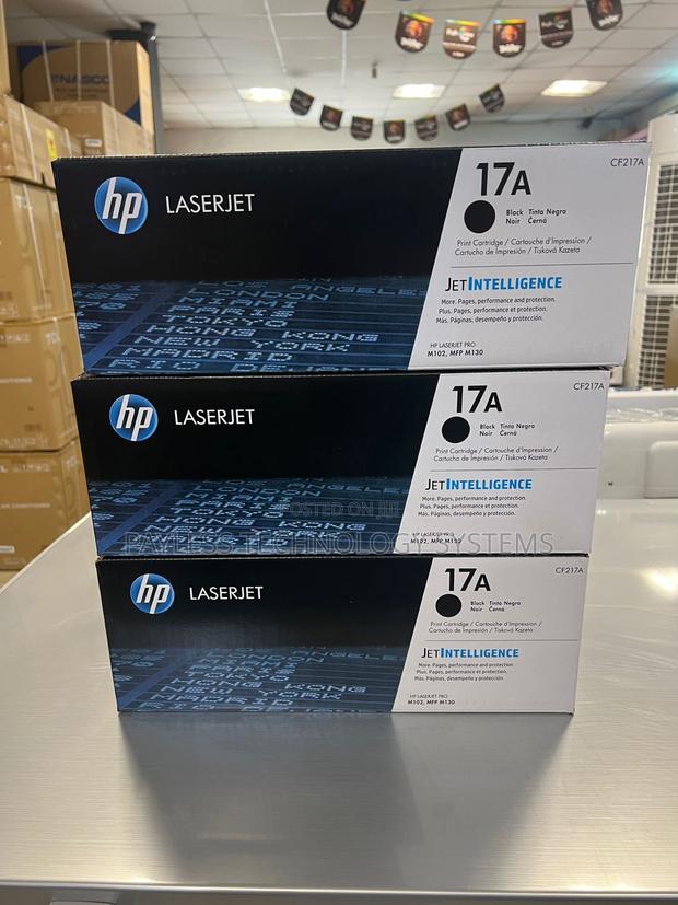 Hp Black Original 17A Toners · Photo 1