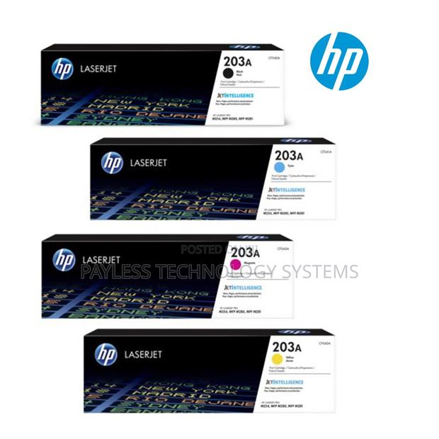 Hp Original 203A Black Colours Toners Cartridges · Photo 1