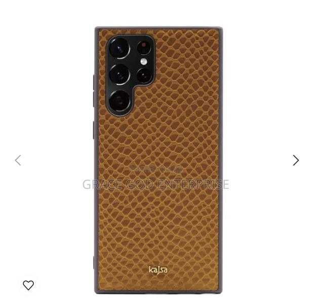Genuine Leather Protective Case For Samsung S24 Ultra · Photo 1