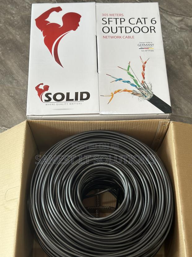 Cat6 Outdoor SFTP Cable 305meters · Photo 1