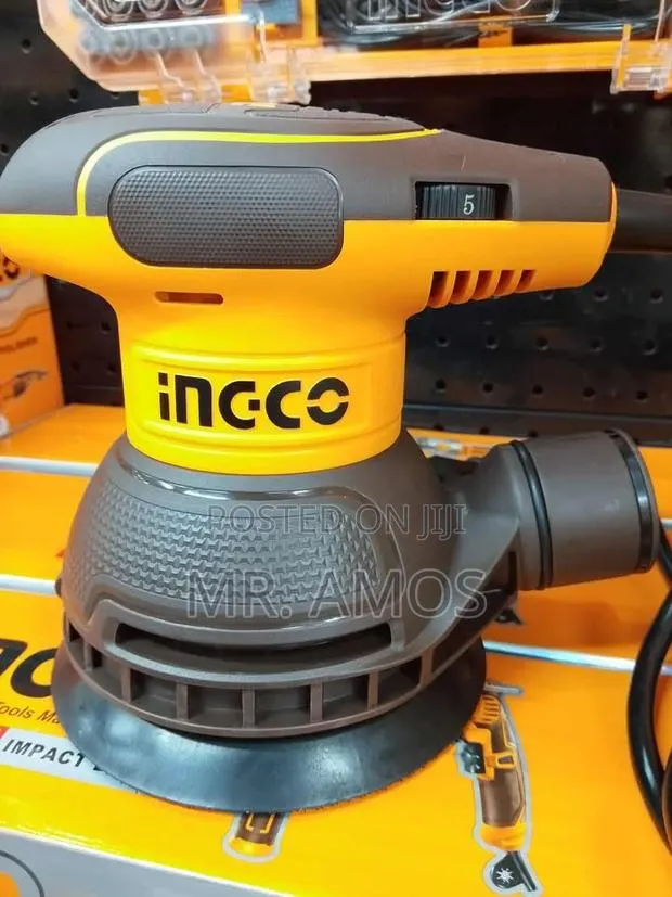320 Watts Rotary Sander + 5pcs Free Sand Papers - Rs3216 · Photo 1