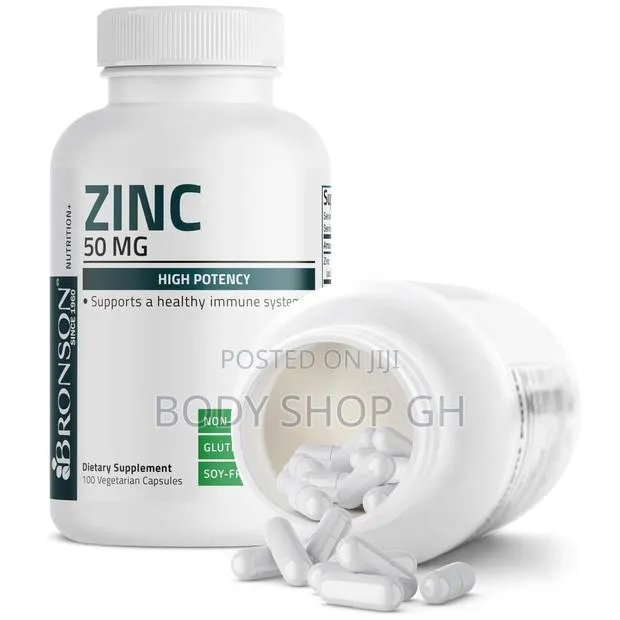 Bronson Zinc 50mg Complex High Potency Immune Support Antioxidant · Photo 1