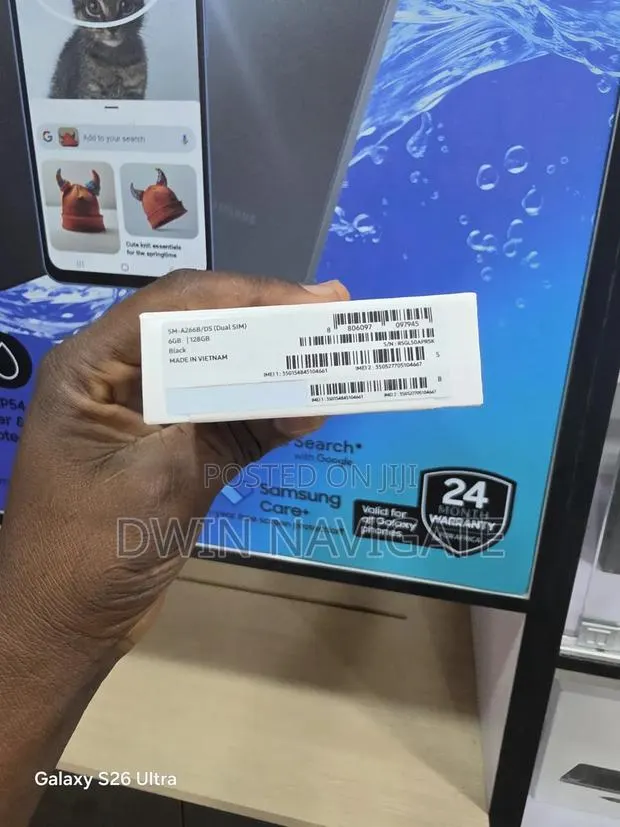 New Samsung Galaxy A26 128 GB Black · Photo 1