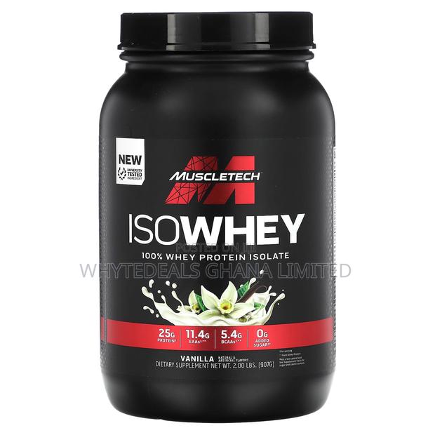 Muscletech Isowhey 100% Whey Protein Isolate-Lactose Free · Photo 1