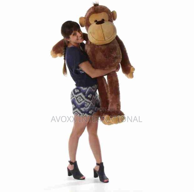 Invoker Hug N Feel Soft Polyester Gel Fiber Monkey - 3 Feet · Photo 2