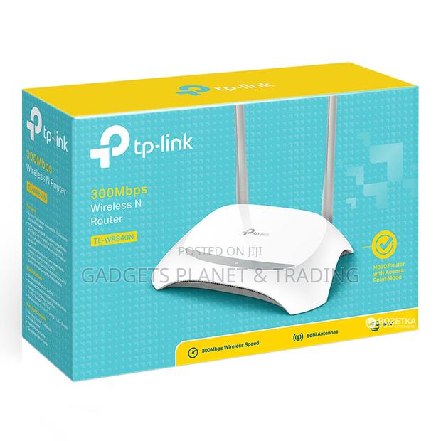 Tp-Link TL-WR840N Wireless N Router - 300mbps · Photo 1