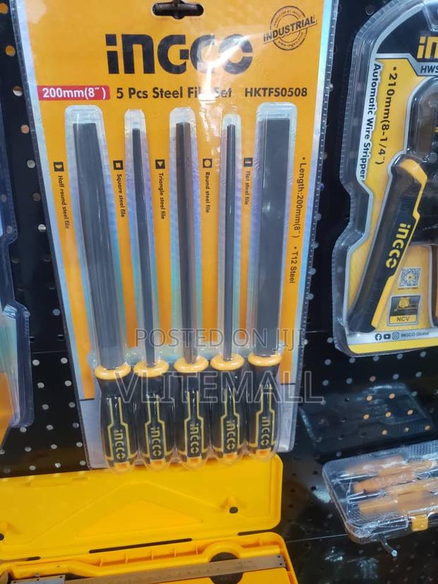 5 PCS Steel File Set · Photo 1