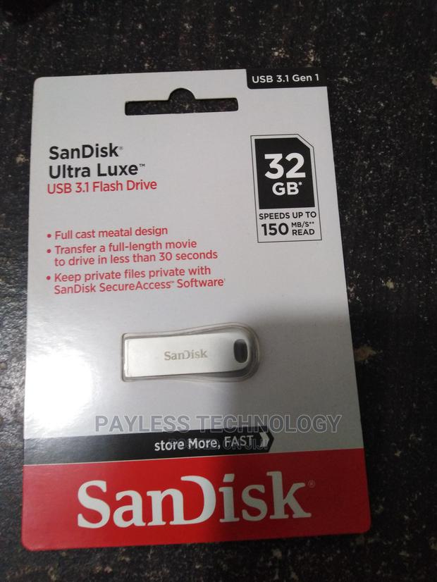 Sandisk 32gb Ultra Luxe 3.1 USB Pendrive · Photo 2