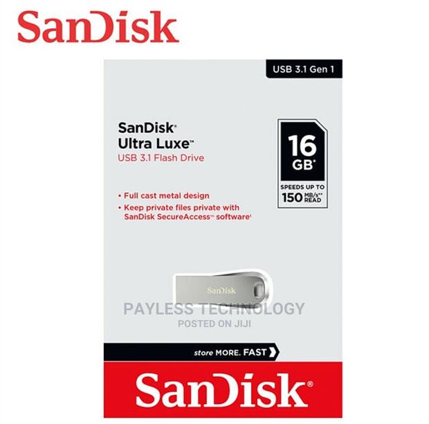 Sandisk Ultra Luxe 16gb USB 3.1 Pendrives · Photo 1