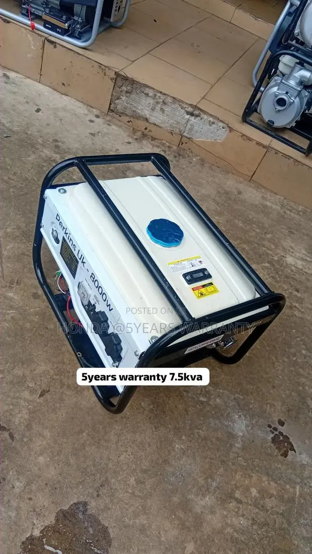 Brand New Perkins 7.5kVA Petrol Generator – Reliable Power 7.5kva · Photo 1