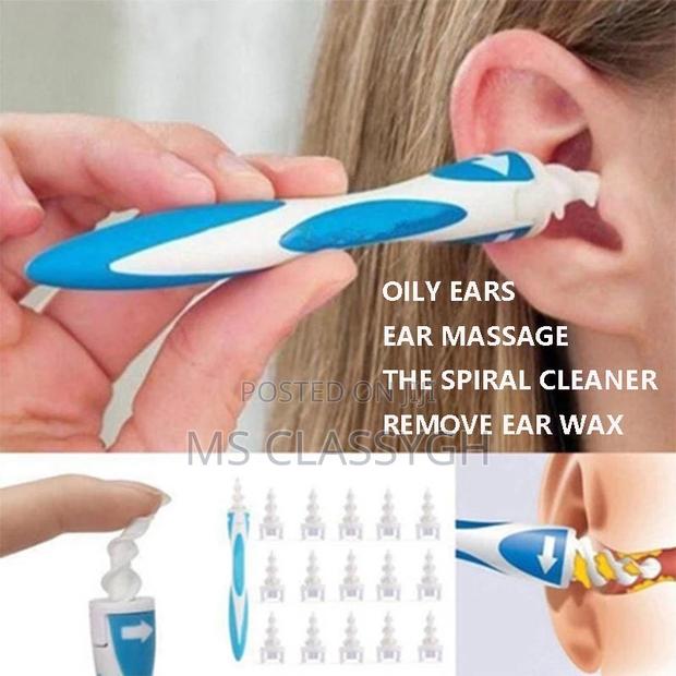 Ear Wax Cleaning Kit Spiral Silicon Ear Care Pick Earwax Rem · Photo 1