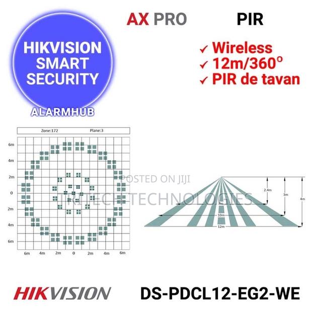 HIKVISION DS-PDCL12-EG2-WE Wireless PIR Ceiling Detector · Photo 3