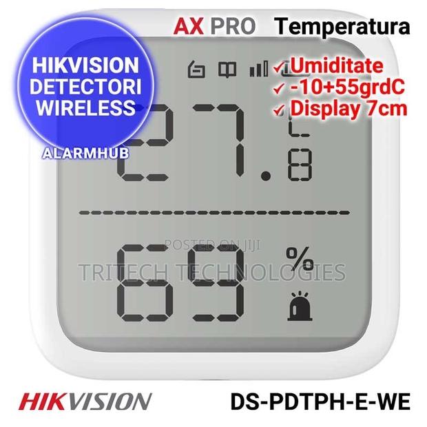 Hikvision Ds-PDTPH-E-We Wireless Temperature Detector · Photo 1