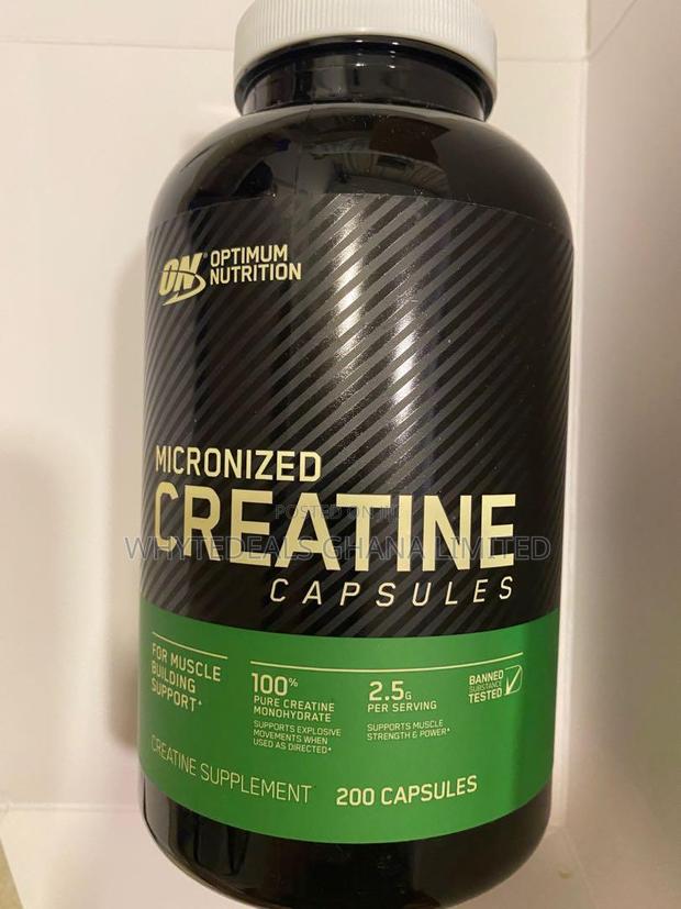 Micronized Creatine Monohydrate Capsules-Strength RECOVERY · Photo 1