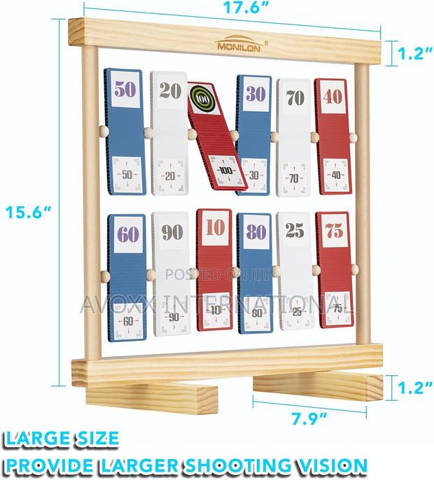 Monilon Spinning Shooting Target Board Toys for Boys Girls · Photo 2