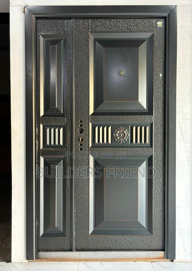 Anti Rust Steel Standard One Half Security Door+Accessory · Photo 1