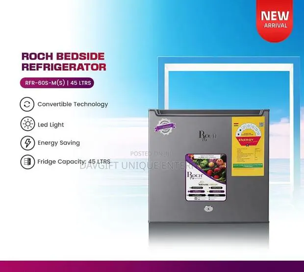 Original Roch 45Litres Bedside Table Top Fridge · Photo 1