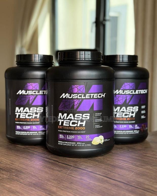 Muscletech Masstech Extreme 2000 Weightgainer for Women Men · Photo 1