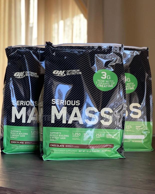 WEIGHT GAINER!Serious Mass Whey Protein-Increase WEIGHT 12lb · Photo 1