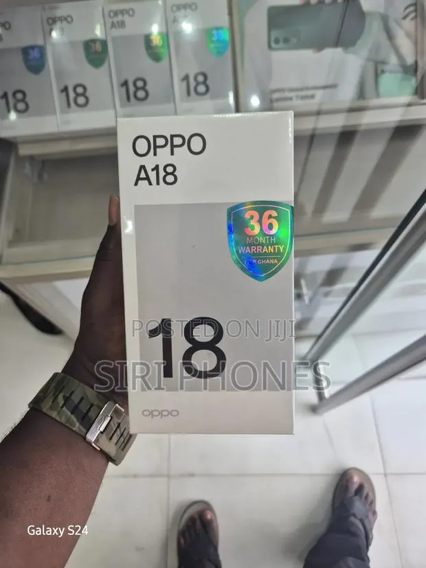 New Oppo A18 128 GB Graphite · Photo 1