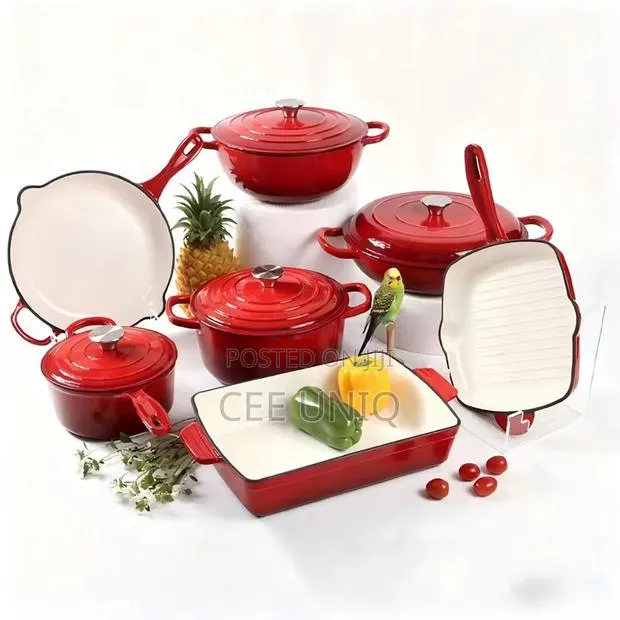 7pcs Iron Cookware ( Standard Quality) · Photo 1