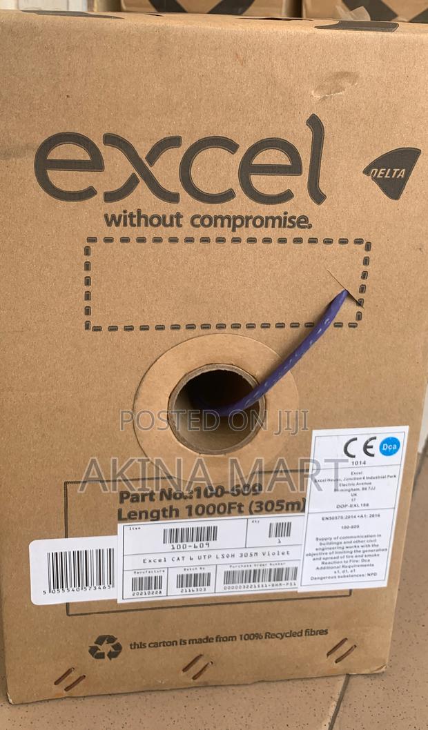 Excel Cat6 Cables Network Cat6 Cable Excel 305m · Photo 2