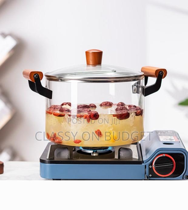 Transparent Glass Cooking Pot · Photo 2