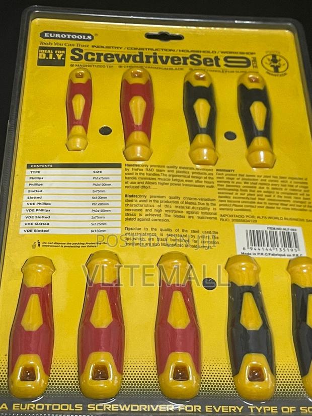 9pcs Screwdriver Set (ALF-003) · Photo 2