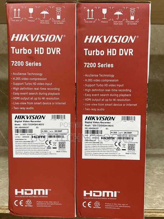 Hikvision Acusense DVR /5mp 32ch Ai Breeze 5 in 1 Hd Pro · Photo 4
