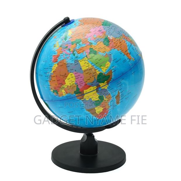 25cm Rotating World Earth Globe Atlas Map · Photo 1