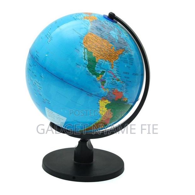 25cm Rotating World Earth Globe Atlas Map · Photo 5