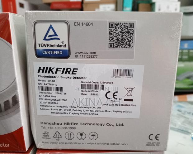 Hikvision Hikfire Stand Alone Photoelectric Smoke Detector · Photo 3