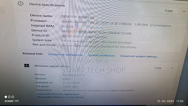 Desktop Computer HP Z640 16GB Intel Xeon SSHD+SSD 512GB · Photo 7