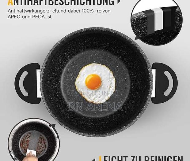 Homelux Saucepan Set With Glass Lid, Induction Pot Set . · Photo 3