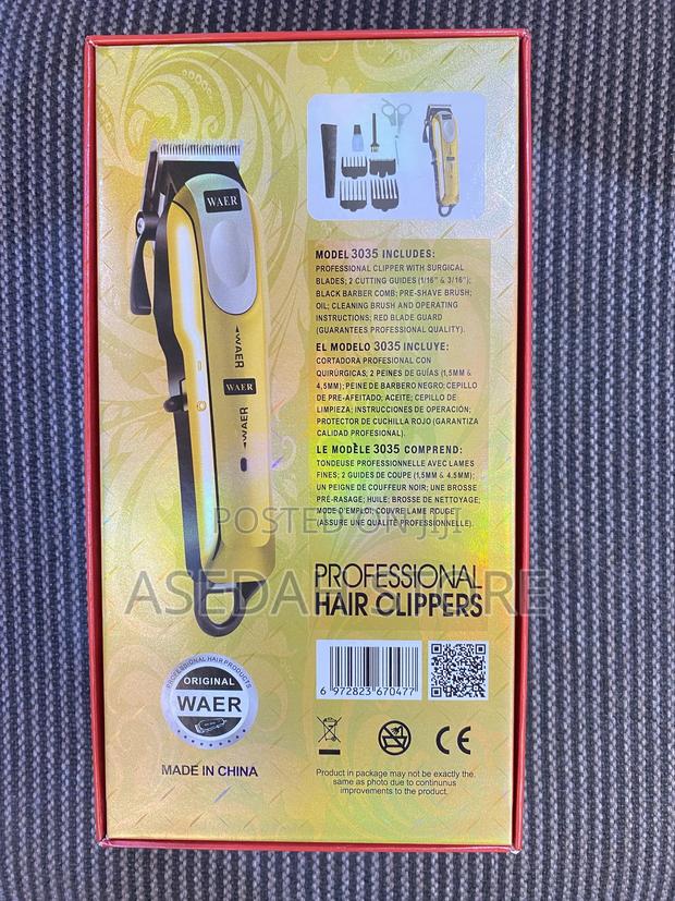 Waer Professional Hair Clipper Wa-3035 · Photo 3