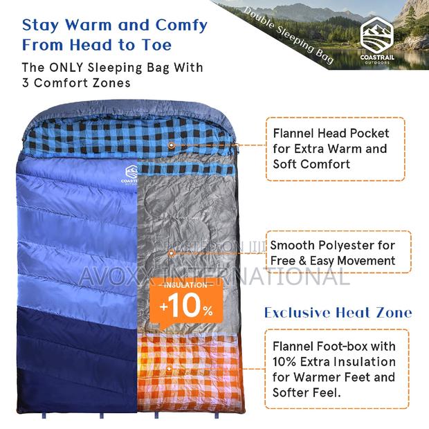 Coastrail Outdoor Double Sleeping Bag Queen · Photo 5