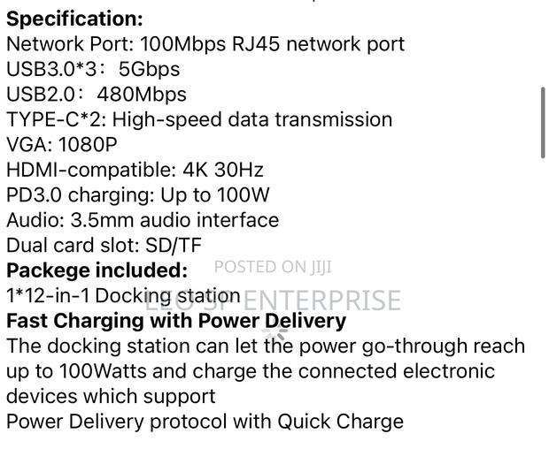 12 in 1 Docking Station · Photo 5