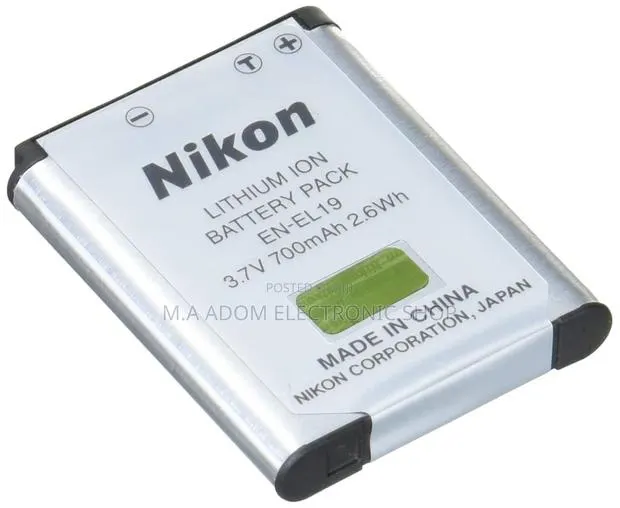 Nikon en-El19 Rechargeable Li-Ion Battery for Coolpix · Photo 1