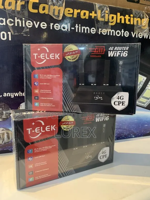 Universal 4G LTE Sim Router T-Elek 4G Router · Photo 1