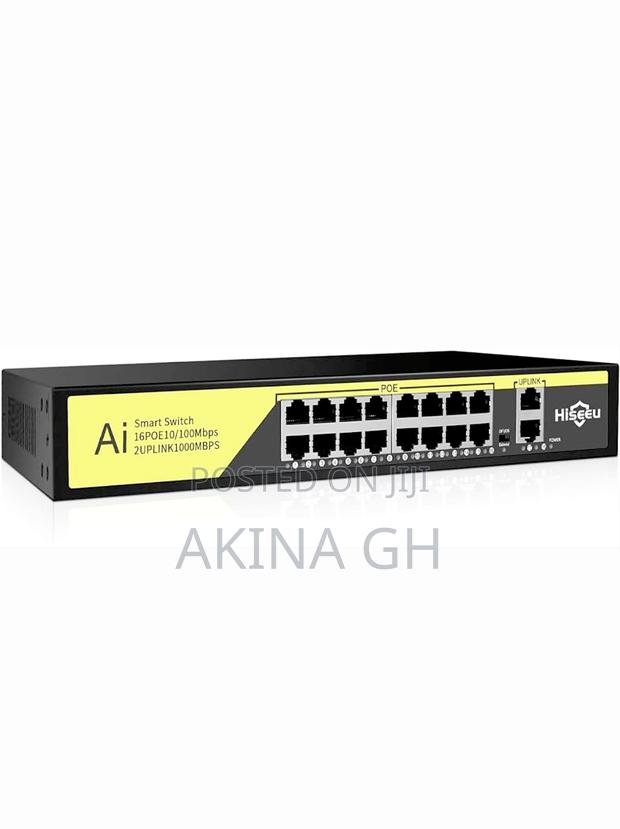 Ai Poe 16 Port Smart Poe Switch · Photo 1
