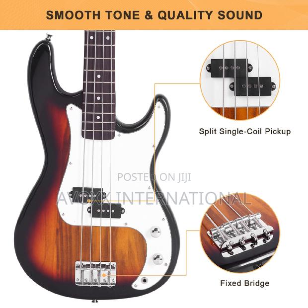 Glarry Electric Bass Guitar Full Size 4 String · Photo 2