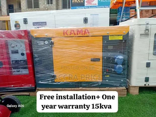 Well Circuited Kama Diesel Generator 15kva Rated Diesel · Photo 1