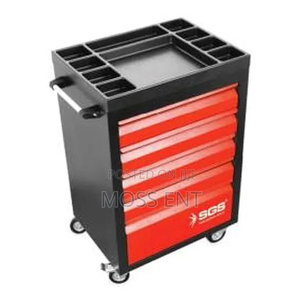 Tool Trolley 6 Drawer Empty - Sgs856 · Photo 1