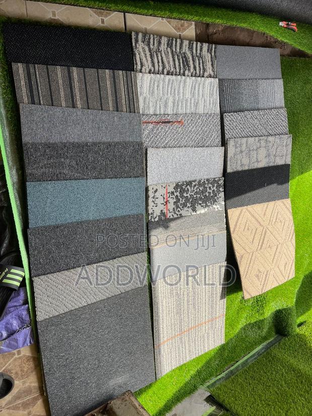 Woolen Tile Carpet Normall Colection (20pcs in a Box 600gh) · Photo 2