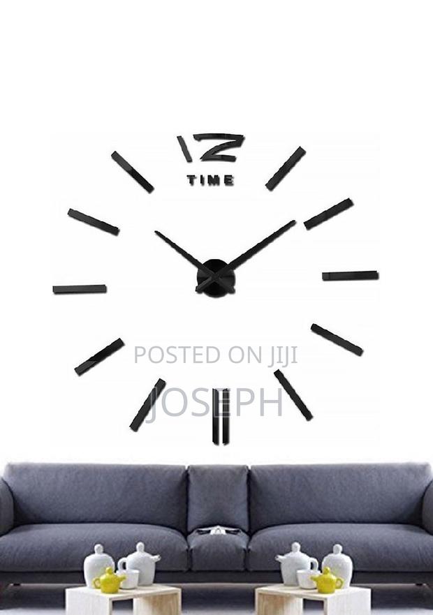 3d Wall Clock Big Type 3 · Photo 2