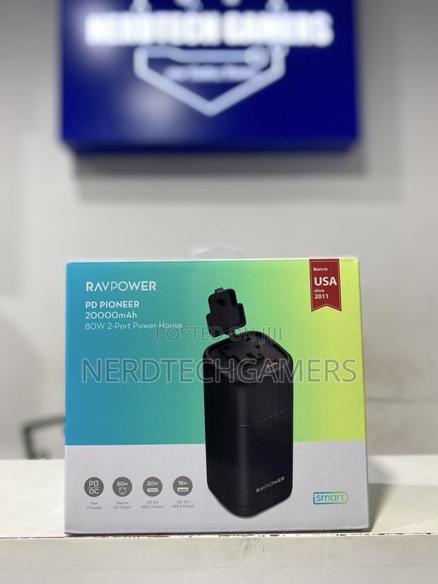 RAVPOWER 20,000mah 80W 2 Port Power Port · Photo 1